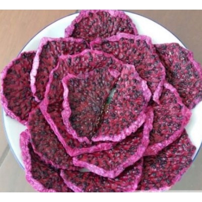 100% natural dried dragon fruit, red and white dried dragon fruit